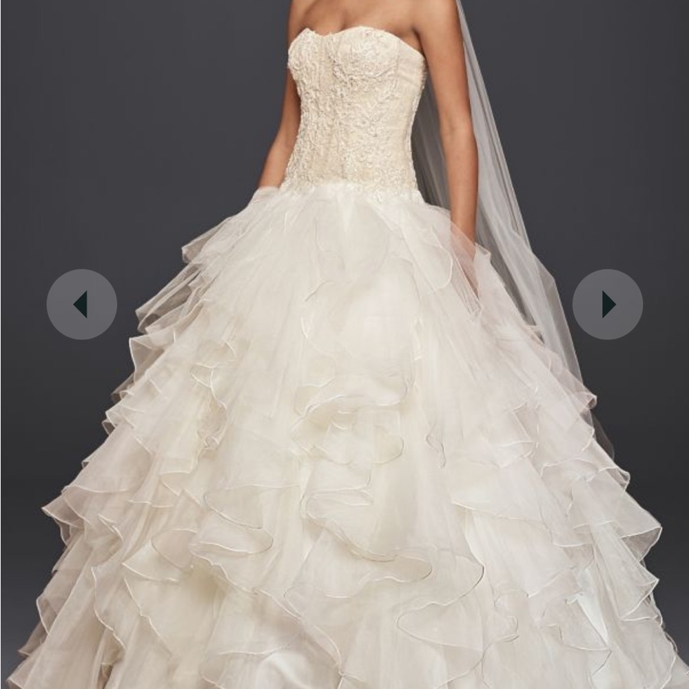 OLEG CASSINI WEDDING DRESS NWT